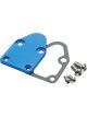 Allstar Performance Fuel Pump Blockoff Aluminum Blue Anodize Small B…