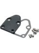 Allstar Performance Fuel Pump Blockoff Aluminum Black Anodize Small