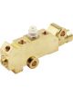 Allstar Performance Brake Combination Valve Disc / Drum Brass Natural