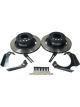 Allstar Performance Brake System Rear Big GM 1 Piston Caliper 11.750