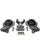 Allstar Performance Brake System Rear Big GM 1 Piston Caliper 11.750