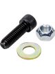 Allstar Performance Brake Rotor Bolt 5/16-18 in Thread 1.000 in Long