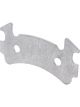 Allstar Performance Brake Pad Spacer 0.100 in Thick Aluminum Natu