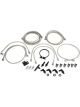 Allstar Performance Brake Line Kit 3 AN Hose 4 AN Ends Fittings / In…