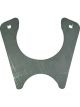 Allstar Performance Brake Caliper Bracket Rear Weld-On 3 in OD Axle