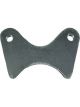 Allstar Performance Brake Caliper Bracket Rear Weld-On 3 in OD Axle