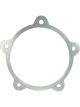 Allstar Performance Wheel Spacer Wide 5 1/4 in Thick Aluminum Clear