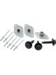 Allstar Performance Mud Cover Installation Kit Screw-In Inserts / Ri