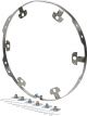 Allstar Performance Mud Cover Ring Flat Style 6 Bolt-On Fasteners Al