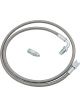 Allstar Performance Clutch Hose 24 in Long 3 AN Hose 3 AN Straigh…