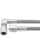 Allstar Performance Brake Hose 14 in Long 3 AN Hose 3 AN Straig