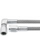 Allstar Performance Brake Hose 15 in Long 3 AN Hose 3 AN Straig…