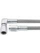 Allstar Performance Brake Hose 24 in Long 3 AN Hose 3 AN Straight