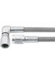 Allstar Performance Brake Hose 24 in Long 3 AN Hose 3 AN Straig…