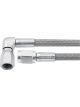 Allstar Performance Brake Hose 30 in Long 3 AN Hose 3 AN Straig…