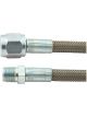 Allstar Performance Brake Hose 21 in Long 4 AN Hose 4 AN Straight