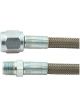 Allstar Performance Brake Hose 30 in Long 4 AN Hose 4 AN Straight