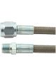 Allstar Performance Brake Hose 4 ft Long 4 AN Hose 4 AN Straight