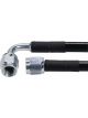 Allstar Performance Brake Hose 21 in Long 4 AN Hose 4 AN Straight…