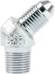 Allstar Performance Fitting Adapter 45 Degree 3 AN Male to 1/8 in NP