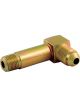 Allstar Performance Fitting Adapter Tall 90 Degree 4 AN Male to 1