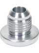 Allstar Performance Bung 4 AN Male Weld-On Aluminum Natural
