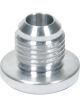 Allstar Performance Bung 6 AN Male Weld-On Aluminum Natural