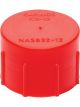 Allstar Performance AN Dust Cap - 12 AN - Plastic - Red - Set of 10