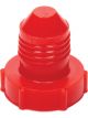 Allstar Performance AN Dust Plug - 4 AN - Plastic - Red - Set of 20