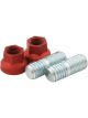 Allstar Performance Safety Blanket Stud 1 in Long Aluminum Nuts Stee…