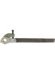 Allstar Performance Sway Bar Arm Adjustable Straight 1-1/4 in 49 Spl