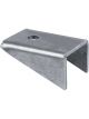 Allstar Performance Chassis Bracket Flat Gusseted 1/2 in Mounting Ho