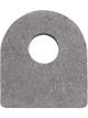 Allstar Performance Chassis Tab Flat 3/8 in Mounting Hole 0.100 in T