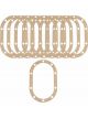 Allstar Performance Differential Cover Gasket Composite Quick Cha