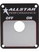Allstar Performance Battery Disconnect Panel On / Off Allstar Batter