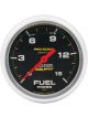 Allstar Performance Fuel Pressure Gauge Auto Meter Pro-Comp 0-15 psi