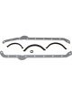 Allstar Performance Oil Pan Gasket Multi-Piece Fiber Small Block Che