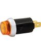 Allstar Performance Warning Light 12V 3/4 in Diameter Amber Universal