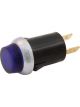 Allstar Performance Warning Light 12V 3/4 in Diameter Blue Universal