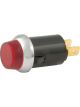 Allstar Performance Warning Light 12V 3/4 in Diameter Red Universal