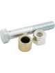 Allstar Performance Shock Bracket Hardware Bolt / Lock Nut / Spacer