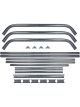Allstar Performance Roll Cage Strut Kit Component Box Steel Natural