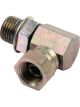 Allstar Performance Fitting Adapter 90 Degree 9/16-18 Male O-Ring to