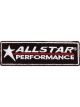 Allstar Performance Patch Allstar Logo 3-1/2 in Long 1 in Tall Black