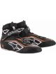 Alpinestars Usa Tech 1-Z Shoe Size 8.5 Black / Fluo Orange