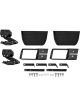 Amp Research Step Boards BedStep Bumper Mount Plastic Black For Toyo