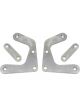 Argo Manufacturing Brake Caliper Bracket Front Bolt-On Hybrid Rotor Ste