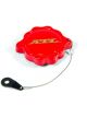 ATI Fuel Cells Fuel Cell Filler Cap Twist Lock 2-1/4 in OD Steel Red