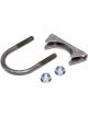 ATP Chemicals & Supplies Exhaust Clamp U-Clamp 3 in Diameter Steel Natural