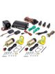 Auto-Loc Shaved Door Handle and Alarm Kit 2 Doors 4 Function 50 lb
